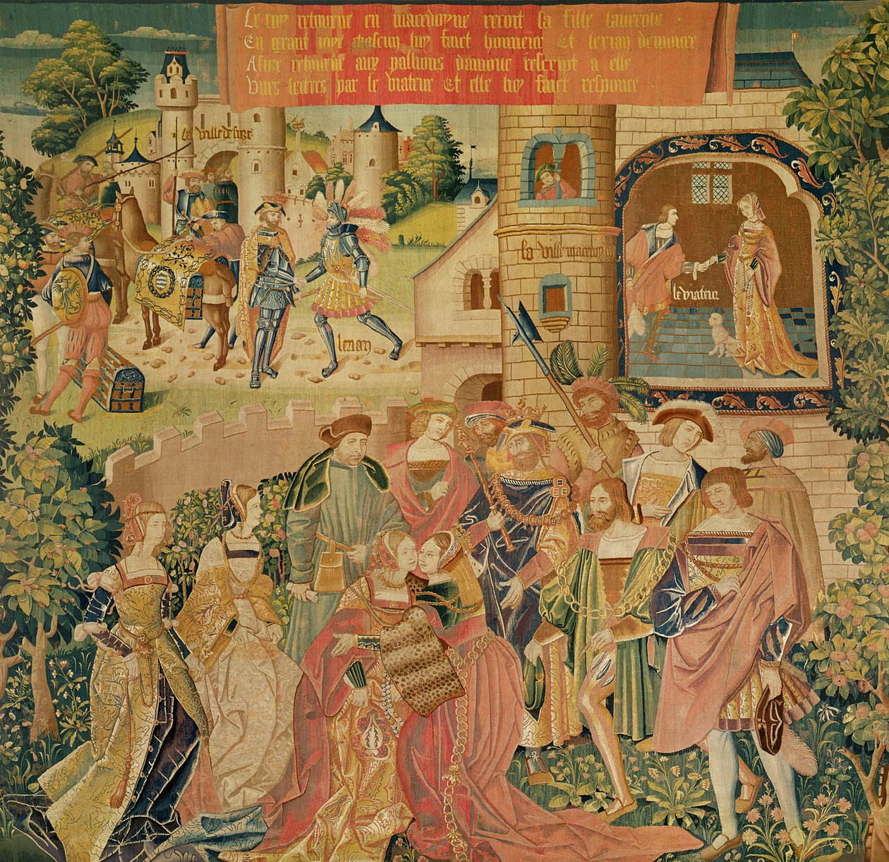 La storia di Perseo, XV-XVI secolo da French School