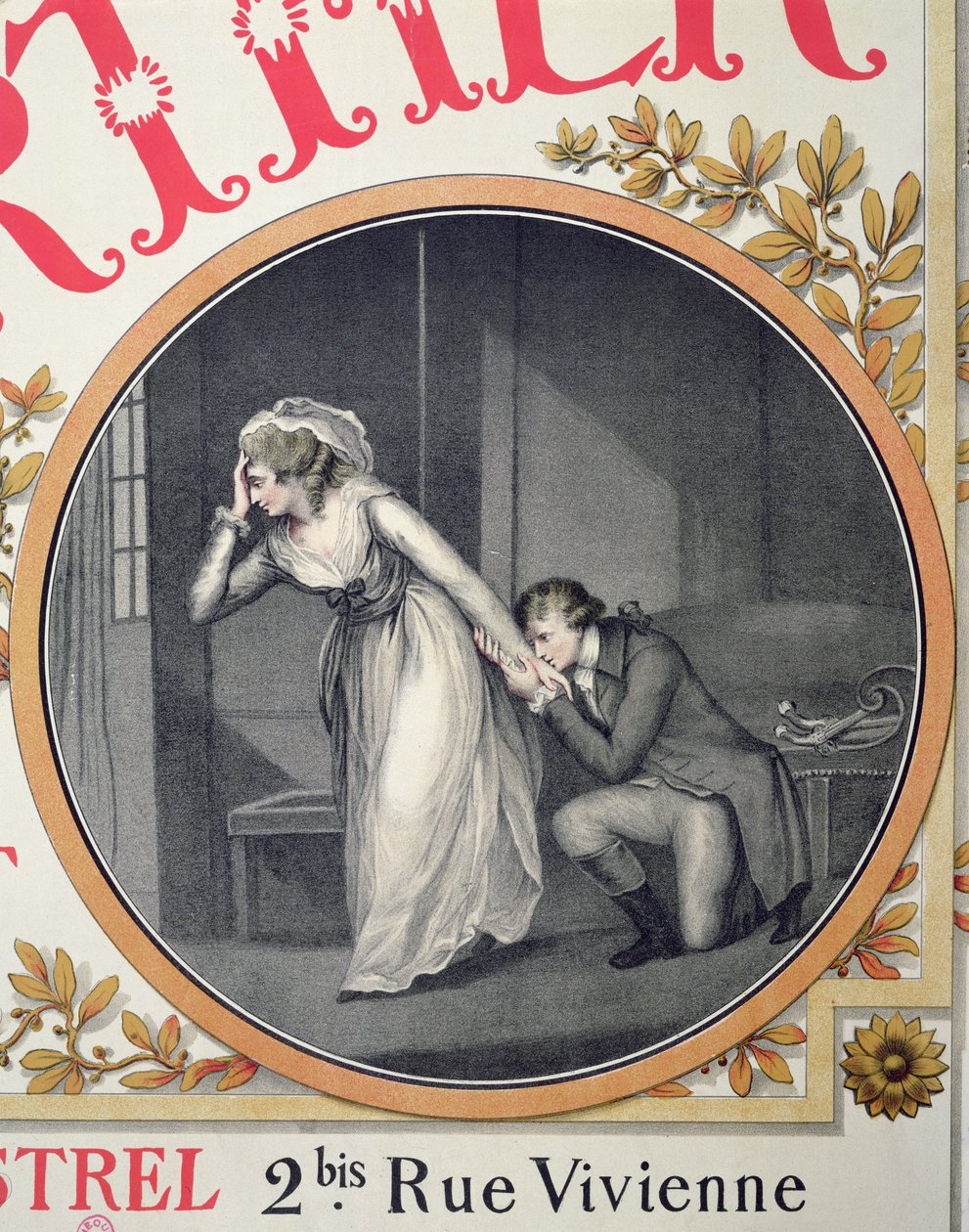 "Le sofferenze del giovane Werther", (dettaglio) da French School