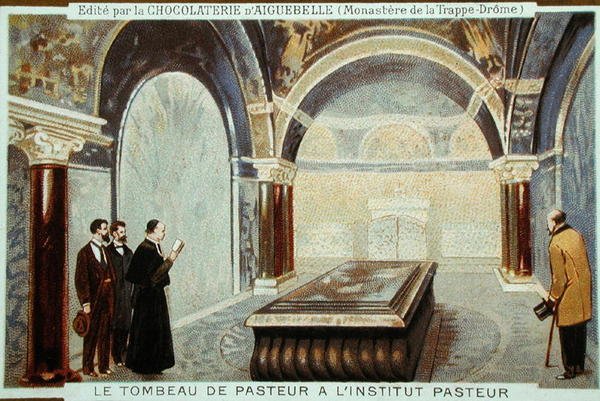 La Tomba di Louis Pasteur (1822-95) nell