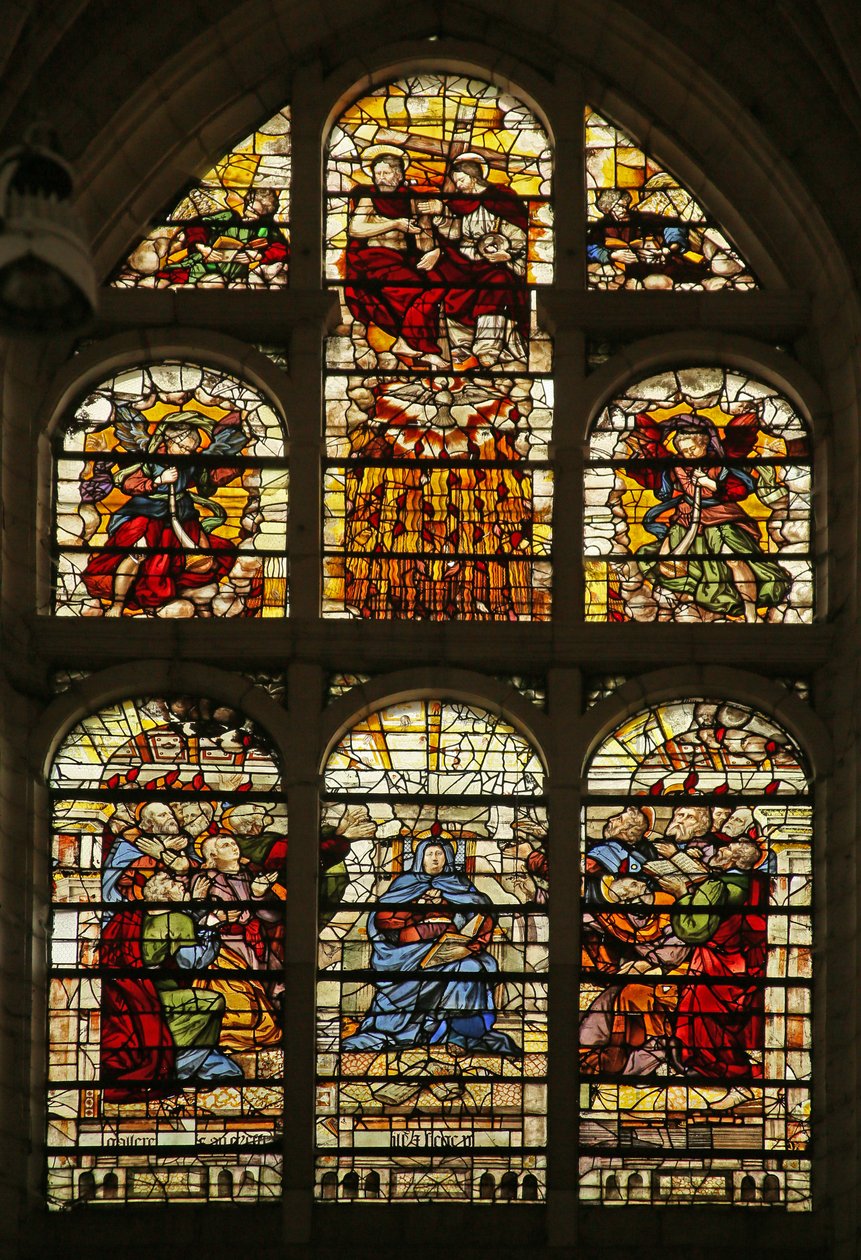 La Trinità e la Pentecoste da French School