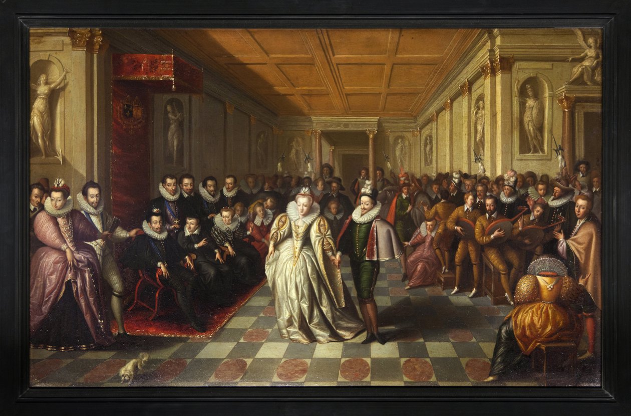 Il ballo di nozze del duca di Joyeuse da French School