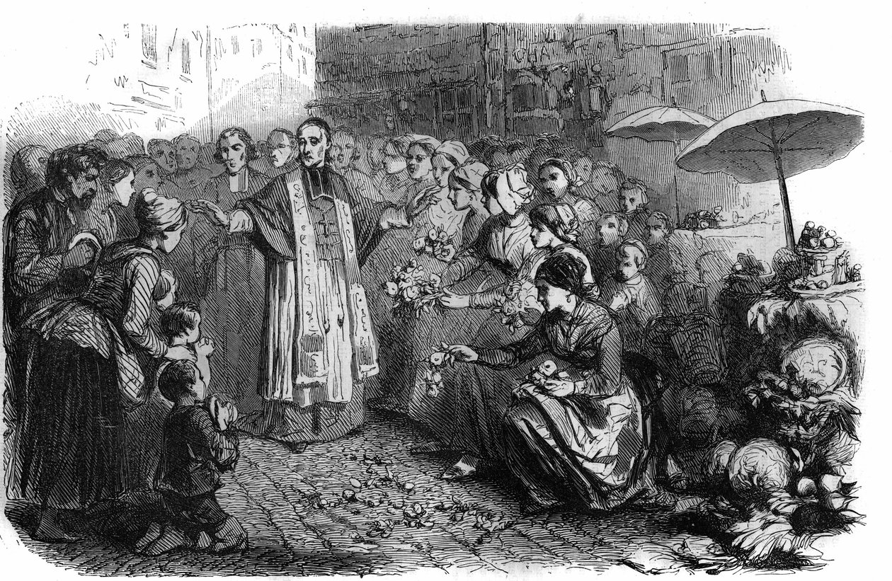 Il colera a Roma: Papa Gregorio XVI (1765-1846) ordinò processioni, rogazioni e benedizioni per fermare l