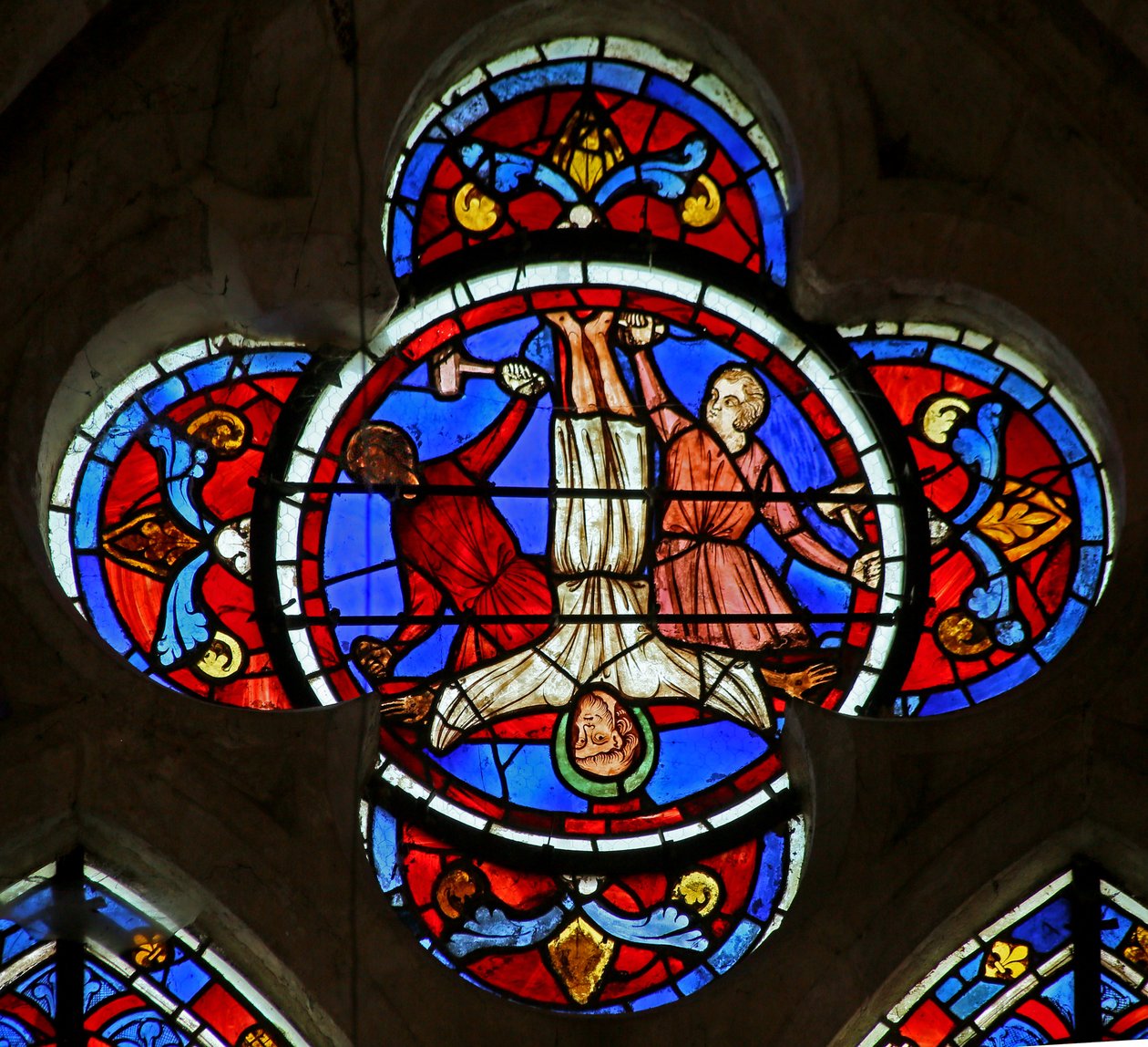 La crocifissione di San Pietro da French School