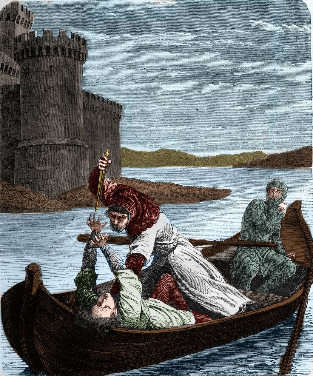 La morte del Principe Arturo da French School