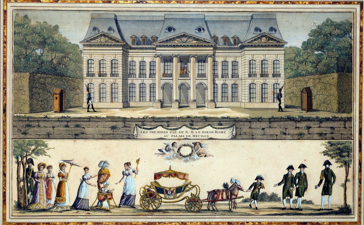 I primi passi del Re di Roma Napoleone II, Duca di Reichstadt (1811-1832) e figlio dell