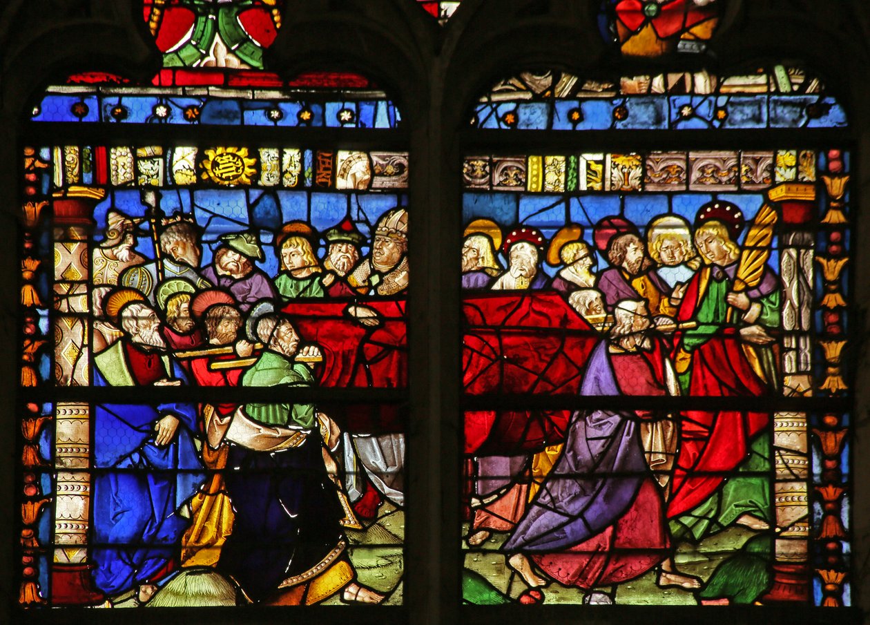 Il funerale della Vergine Maria da French School