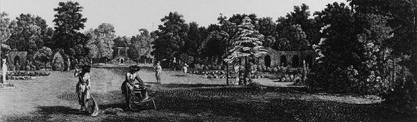 I giardini di Carlton House, Pall Mall, da 