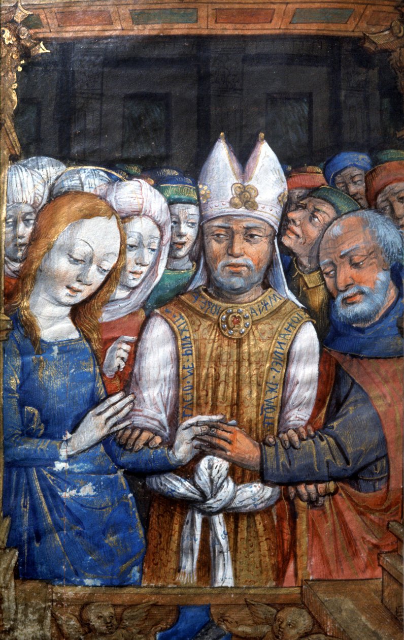 Il matrimonio della Vergine Maria e Giuseppe da French School