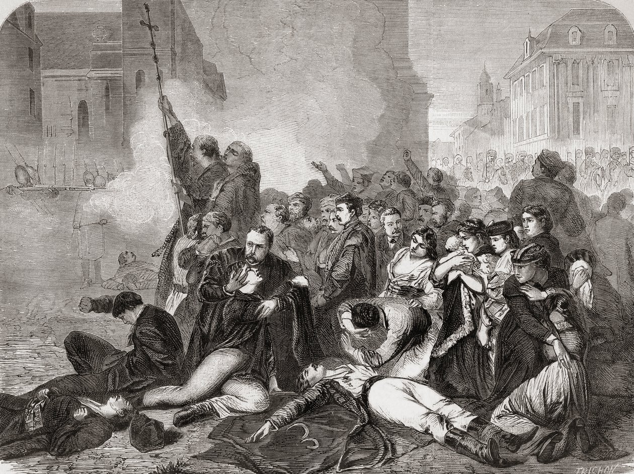 Il massacro dei civili in Piazza del Castello, Varsavia, l