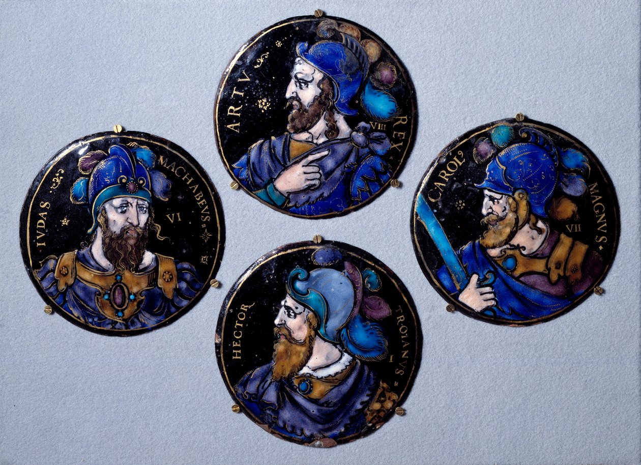Il prode Ettore, eroe troiano, Giuda Maccabeo, soprannominato il martello, successore di suo padre Mattatia alla guida della rivolta degli ebrei contro l