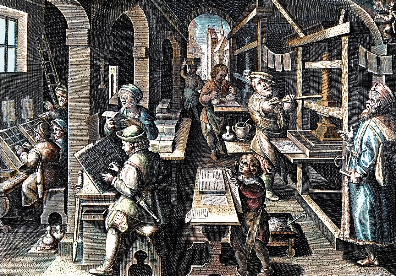 La stampa dei libri da French School