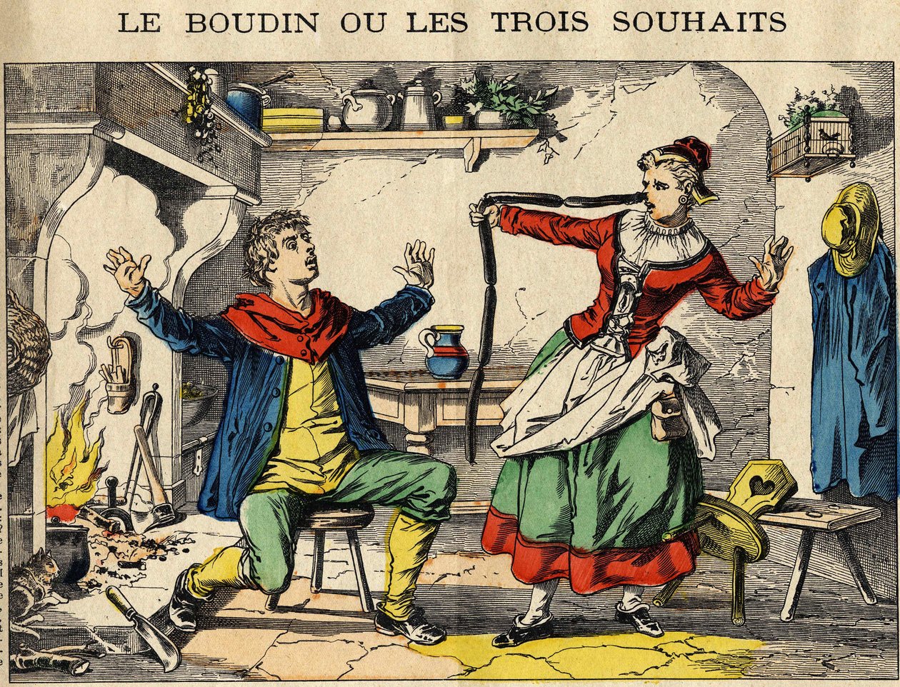 Il budino o i tre desideri (o desideri ridicoli) da French School