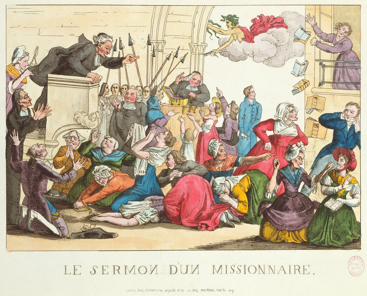 Il sermone di un missionario da French School