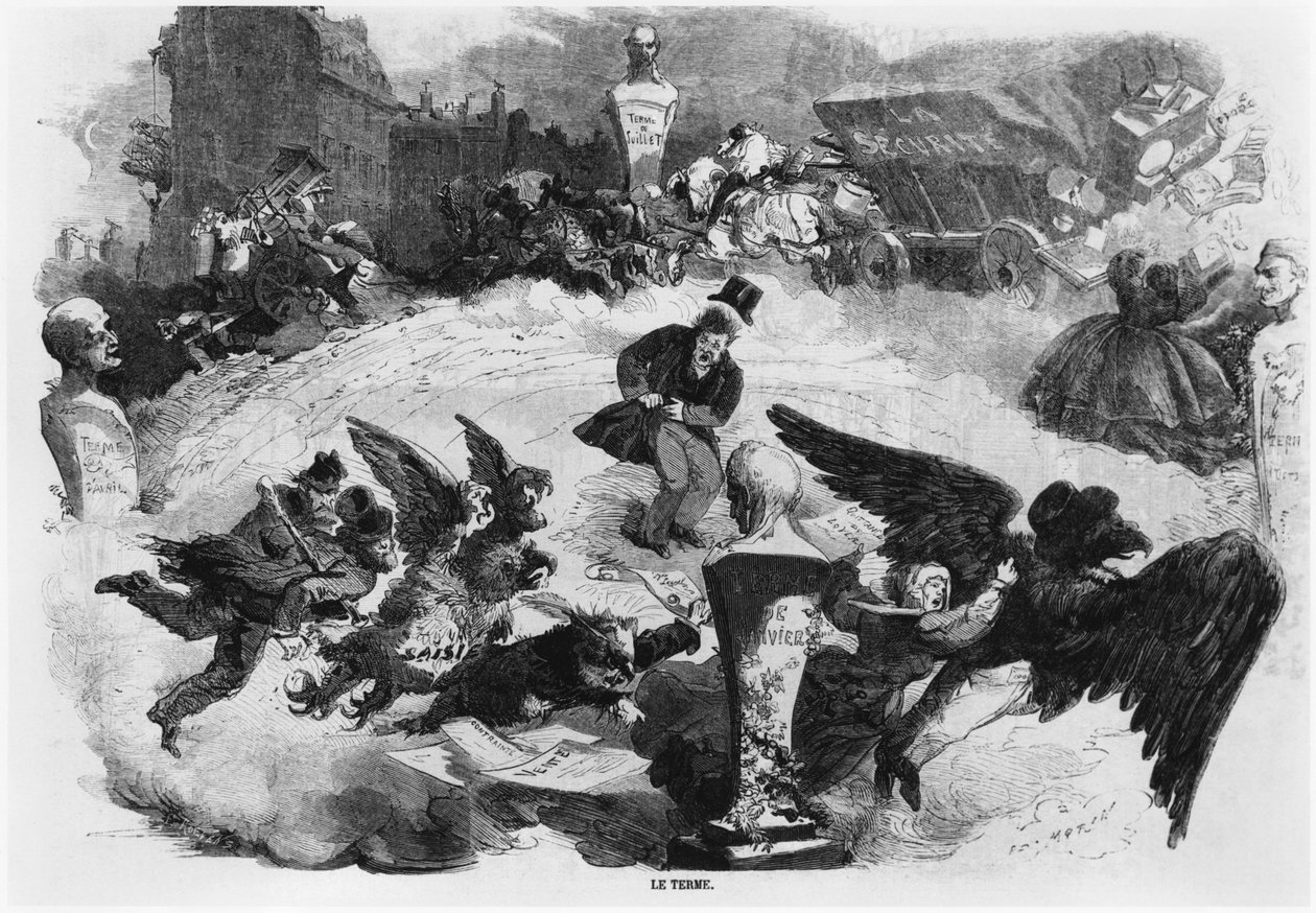 Il termine, c.1860 da French School