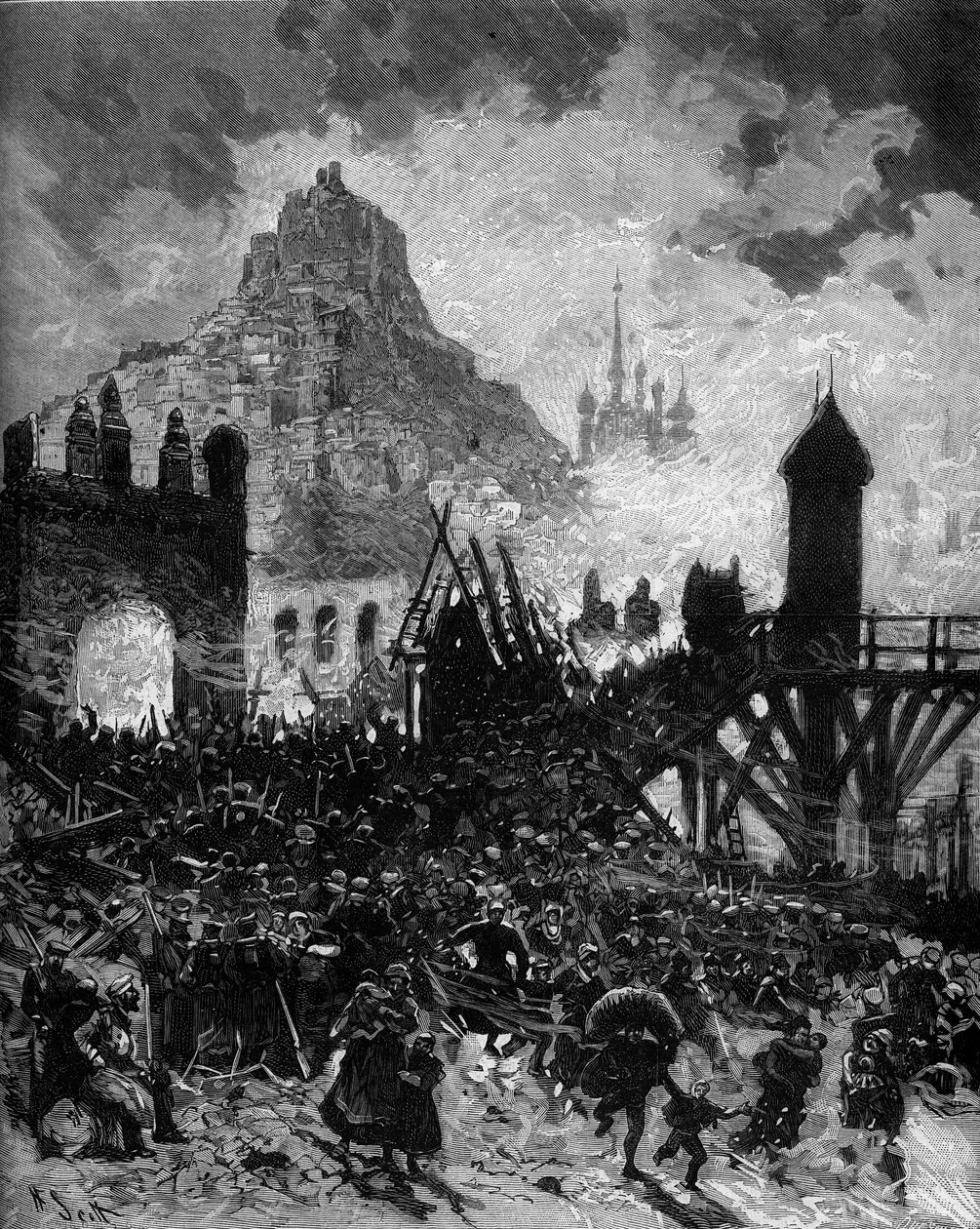 Rappresentazione teatrale: "Michel Strogoff" di Jules Verne (1828-1905) e Adolphe d