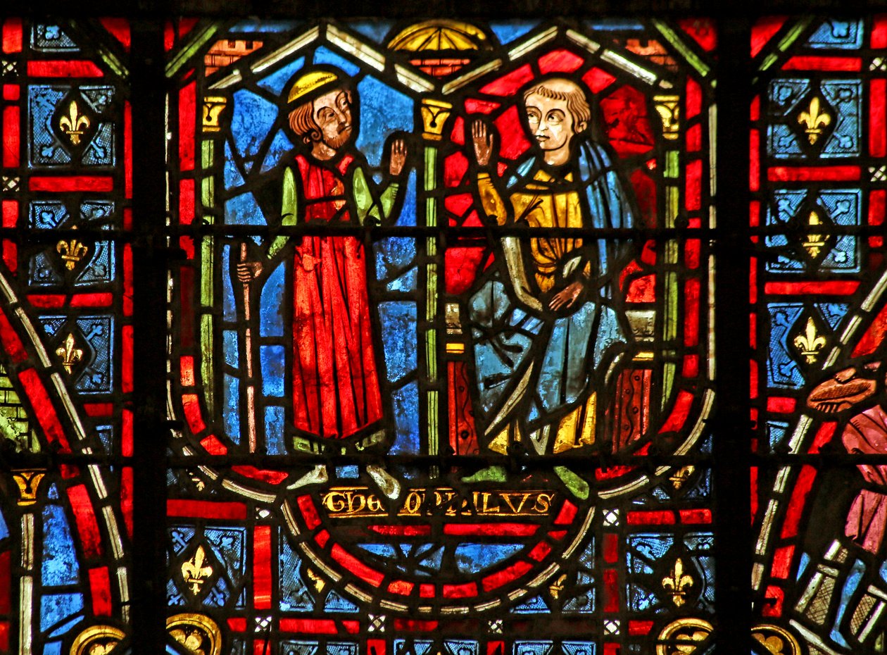 Teofilo costruisce una chiesa da French School