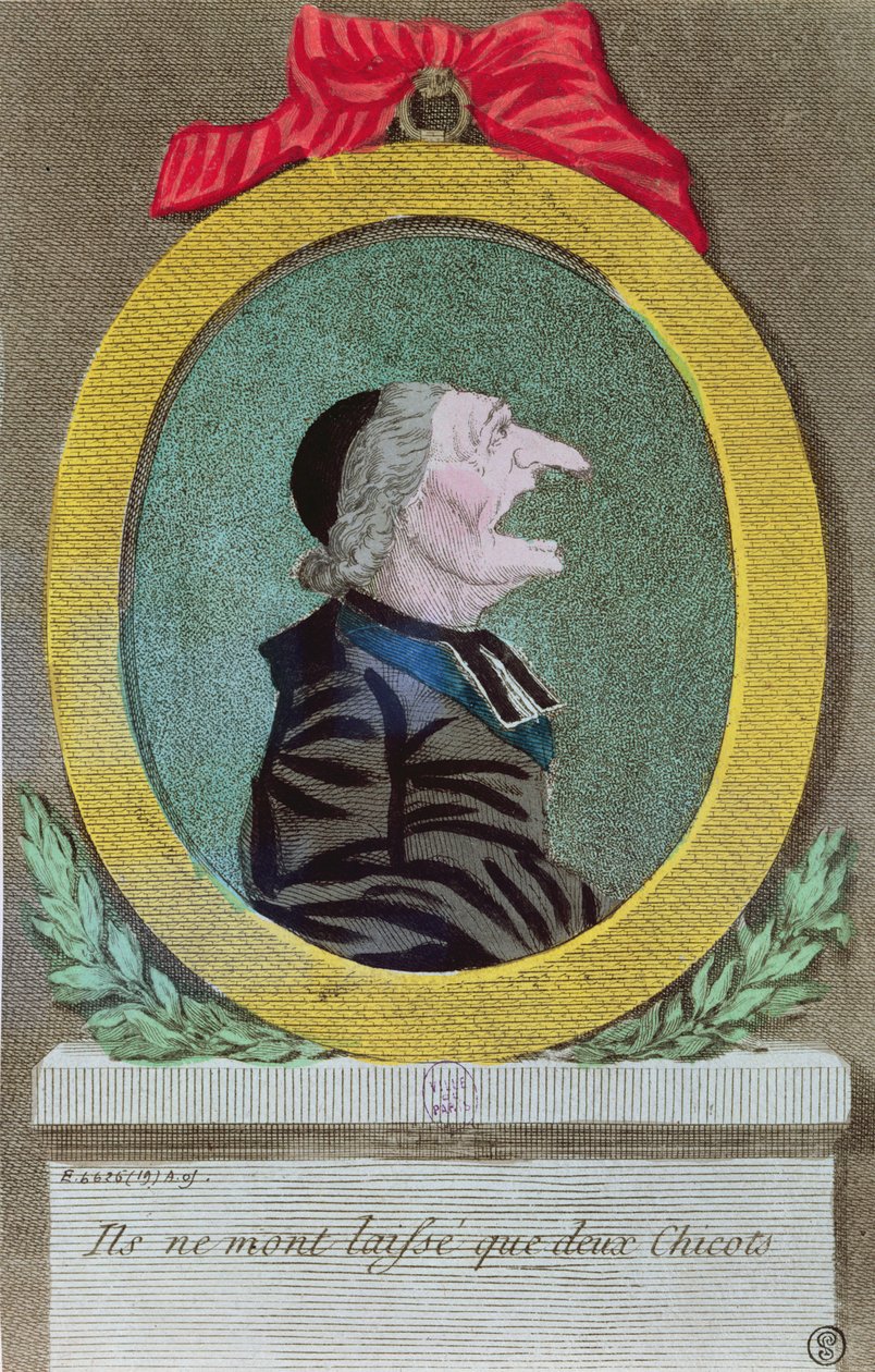 Mi hanno lasciato solo due monconi, 2 novembre 1789 da French School