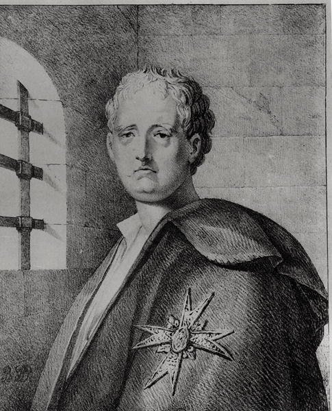 Thomas-Arthur, Conte di Lally (1702-66) nella sua prigione da French School