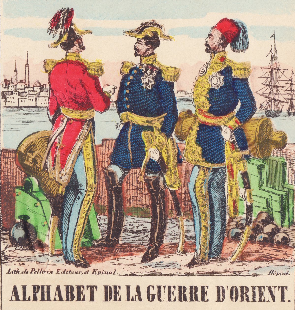 Tre generali: Lord Raglan, Generale in Capo dell