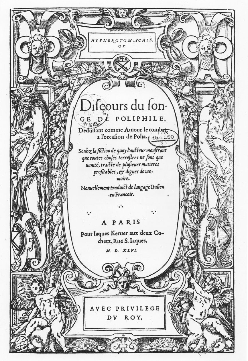 Pagina del titolo del 