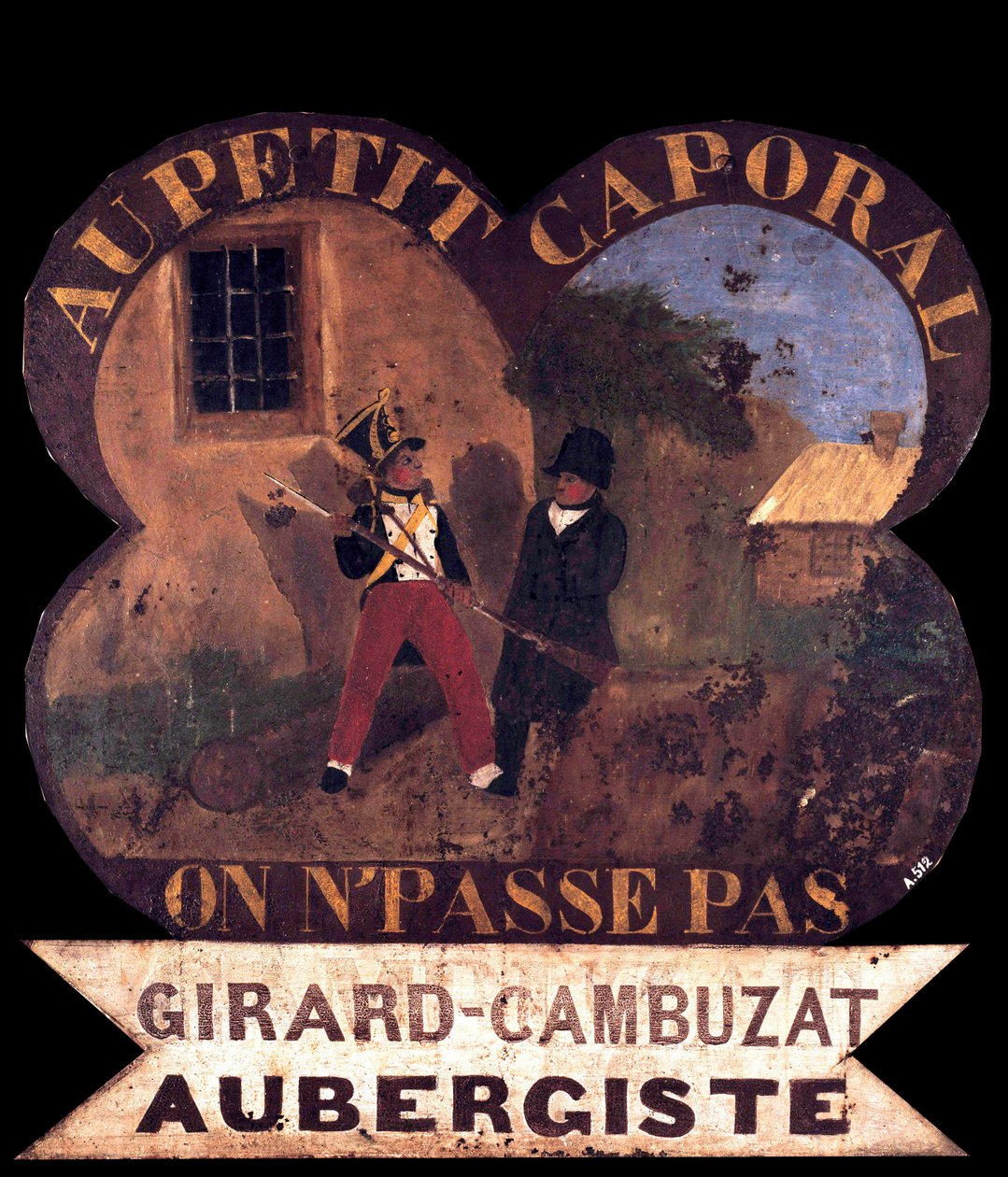 Insegna della locanda 
