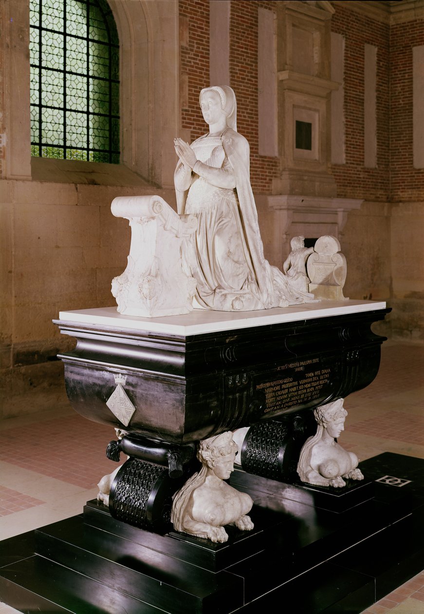 Tomba di Diane de Poitiers (1499-1566) da French School