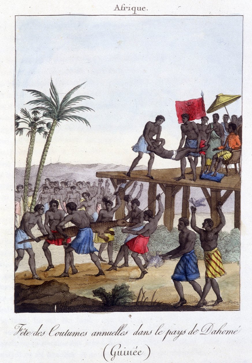 Festa tradizionale in Guinea da French School