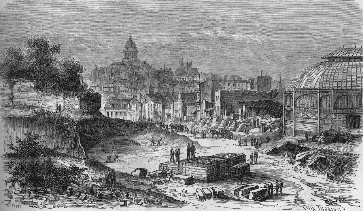 Trasformazioni di Parigi sotto il Secondo Impero, Parigi haussmanniana: costruzione di place d