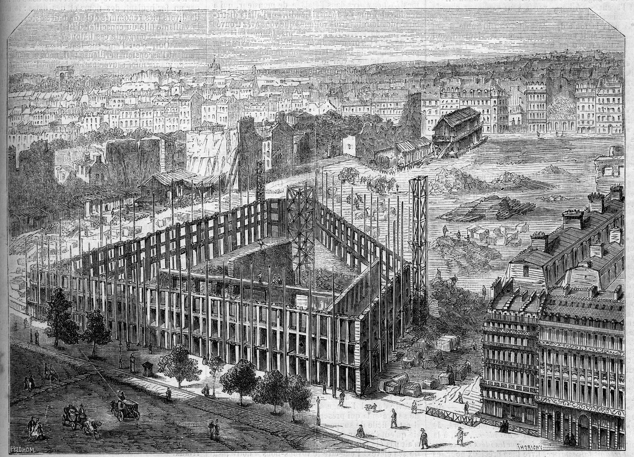 Trasformazioni di Parigi sotto il Secondo Impero, Parigi Haussmann: costruzione dell