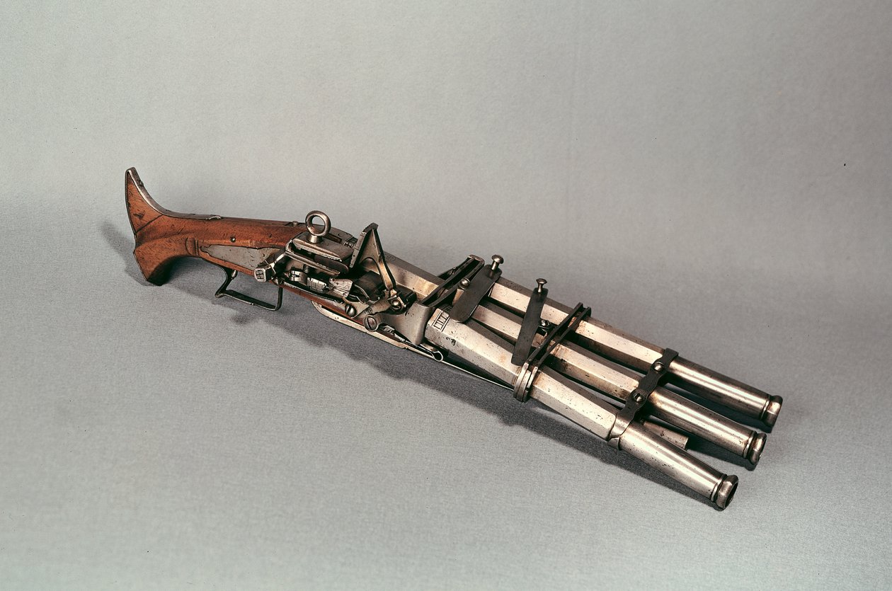 Pistola a tripla canna da French School