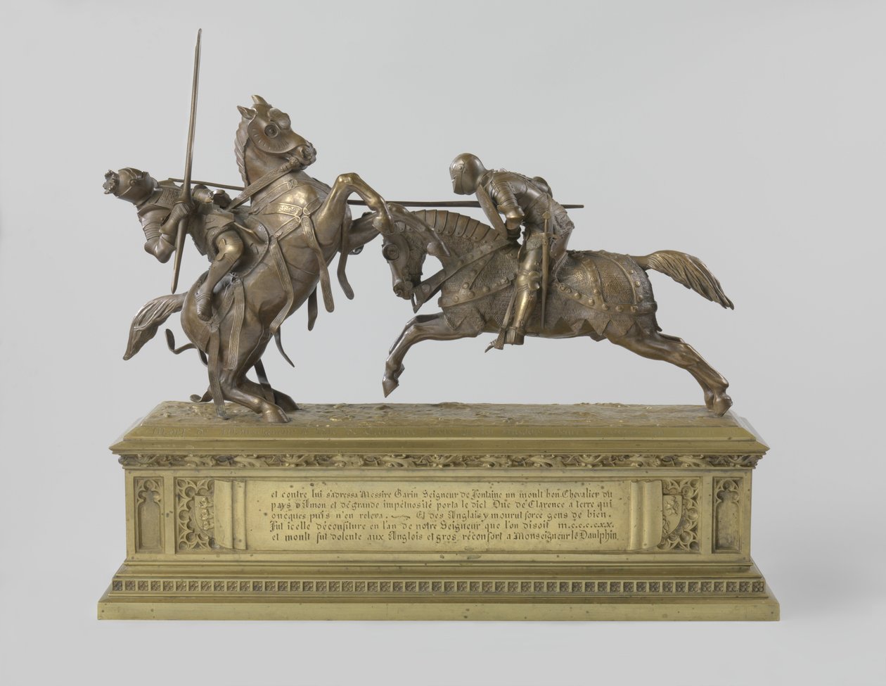 Due cavalieri combattenti, conosciuti come 