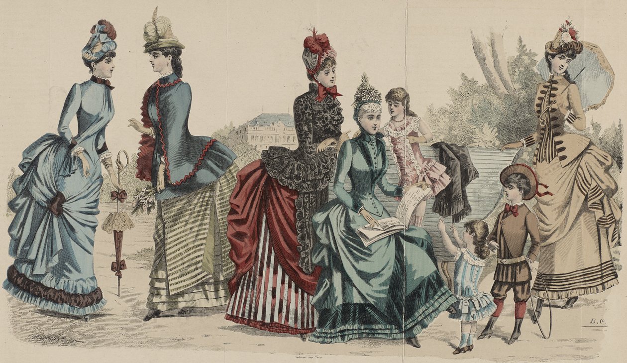 Senza titolo, 1885 da French School