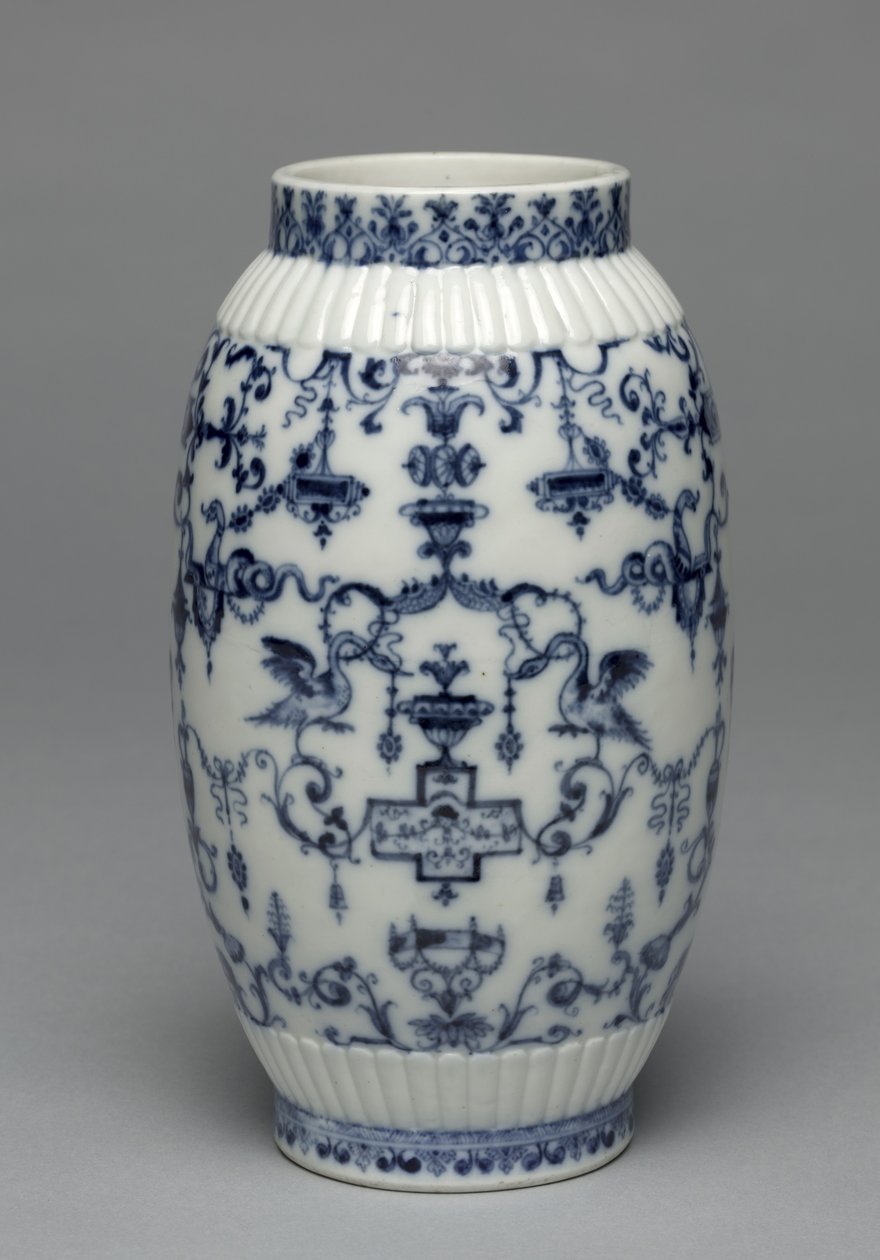 Vaso, manifattura Saint Cloud Porcelain Factory, c.1695-1700 da French School