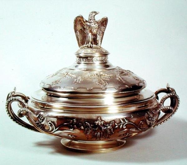 Piatto di verdure, Servizio Napoleone III, 1855 da French School