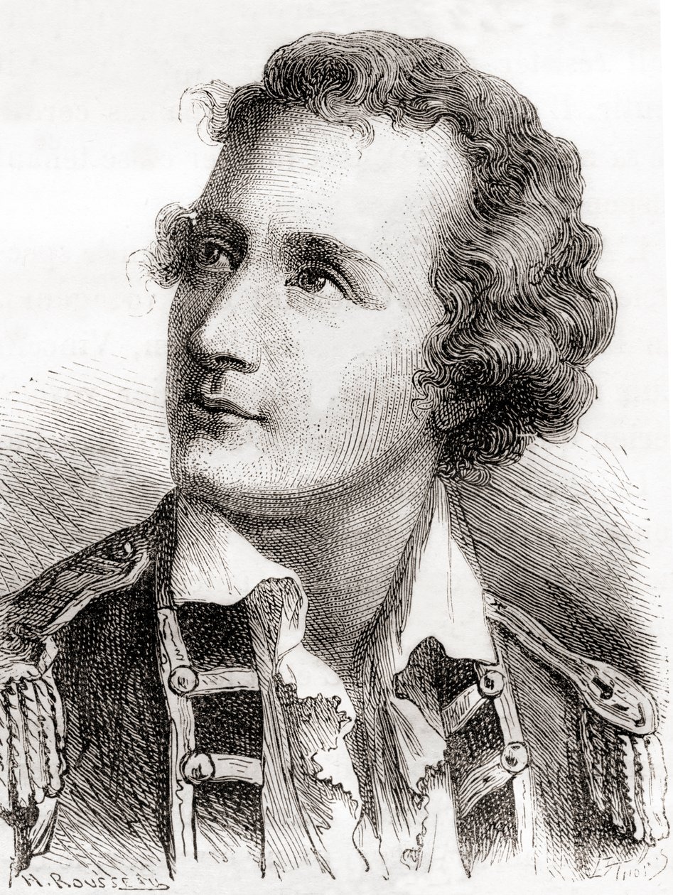 Vicenzo Lunardi, da Les Merveilles de la Science, pubblicato c.1870 da French School