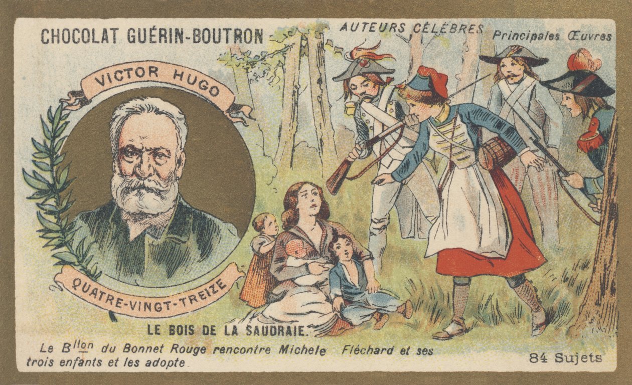 Victor Hugo (1802-1885), poeta, drammaturgo, scrittore e romanziere francese, autore di 