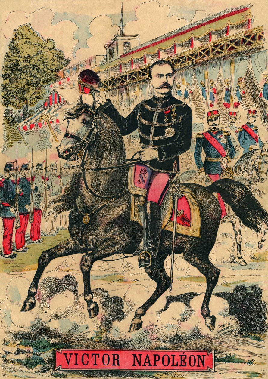 Victor Napoleone (1862-1926) a capo dei sostenitori bonapartisti, l