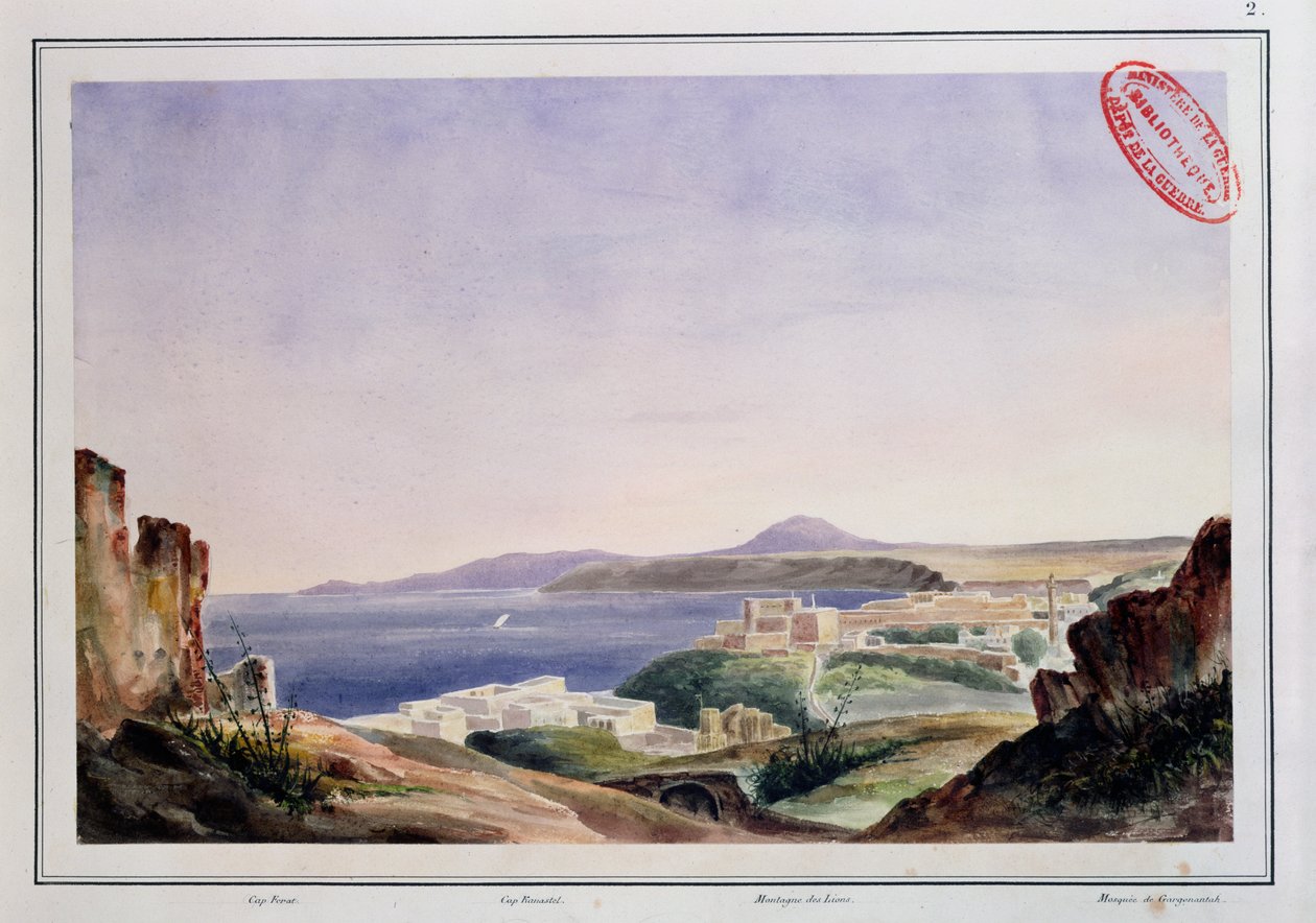Vista di Orano dalla Vecchia Kasbah, c.1830 da French School