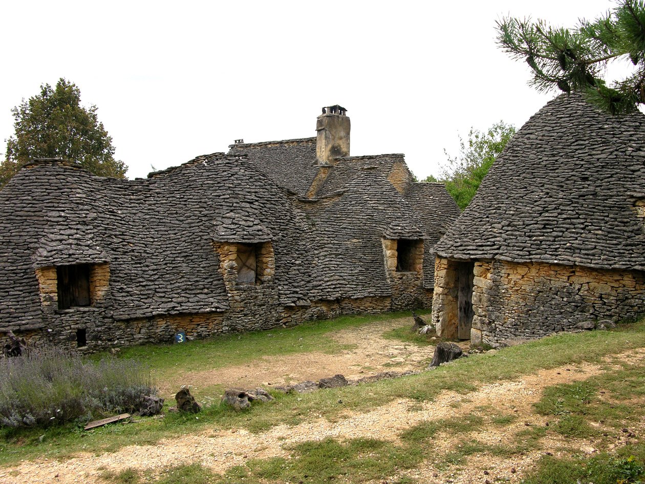 Veduta delle Cabanes de Breuil da French School