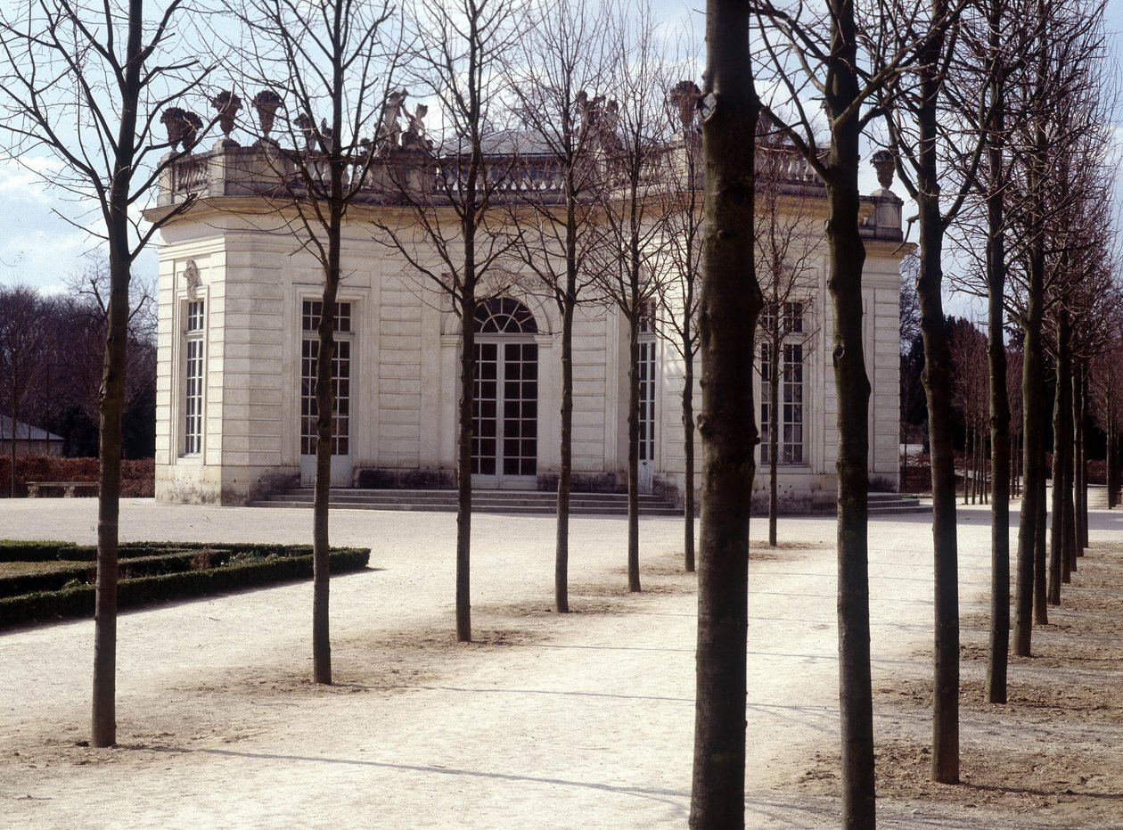 Vista del Trianon a Versailles negli Yvelines (78). da French School