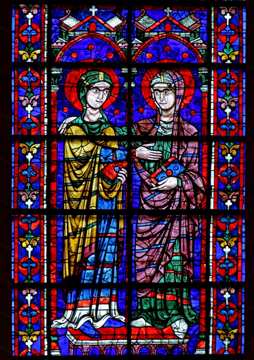 Vergine Maria - Visitazione da French School