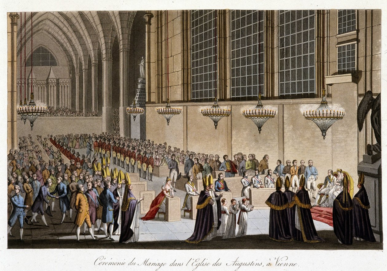 Cerimonia di matrimonio (Napoleone e Maria Luisa d