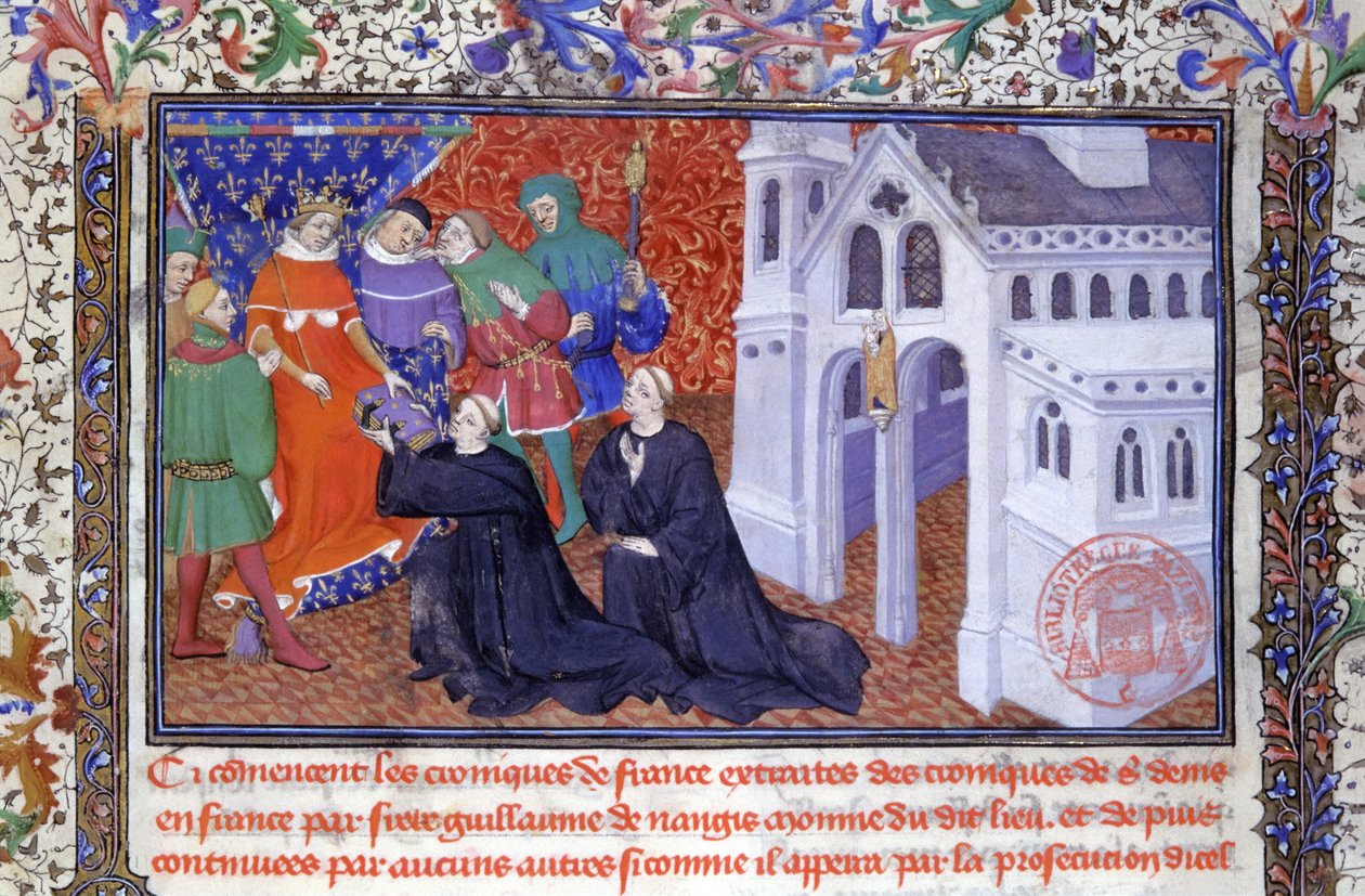 Guglielmo di Nangis da French School