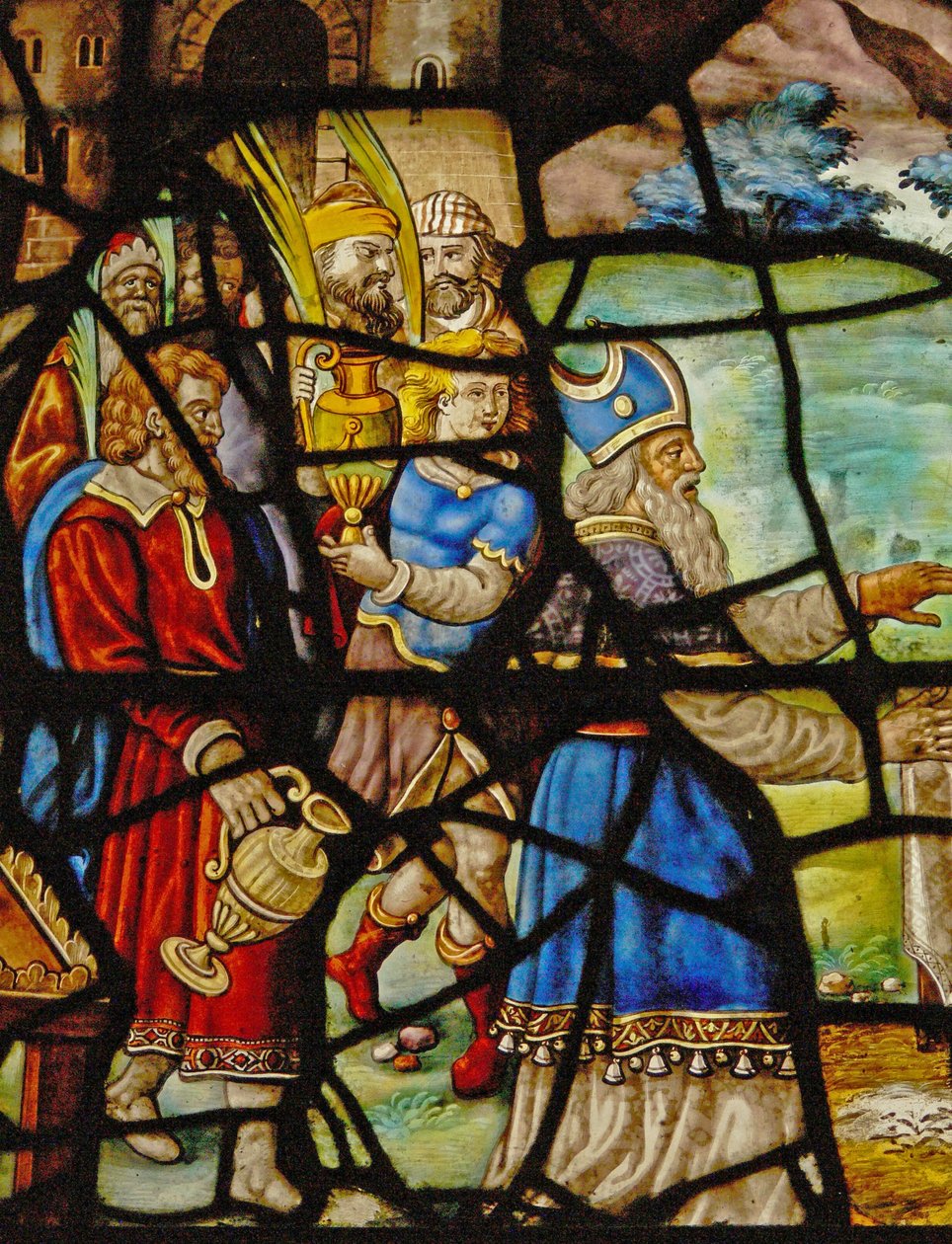 Finestra nel Charnier raffigurante l