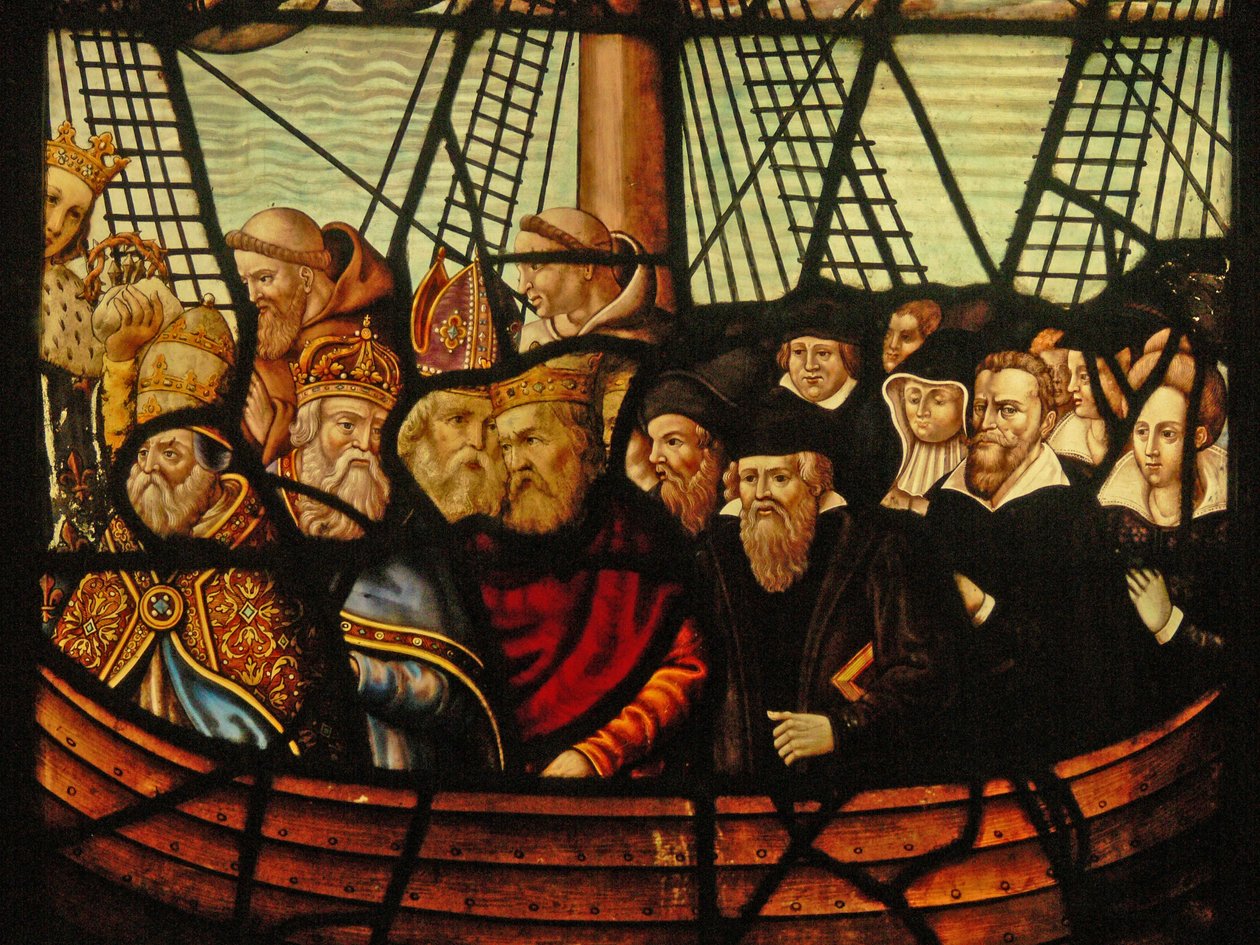 Finestra nel Charnier raffigurante l