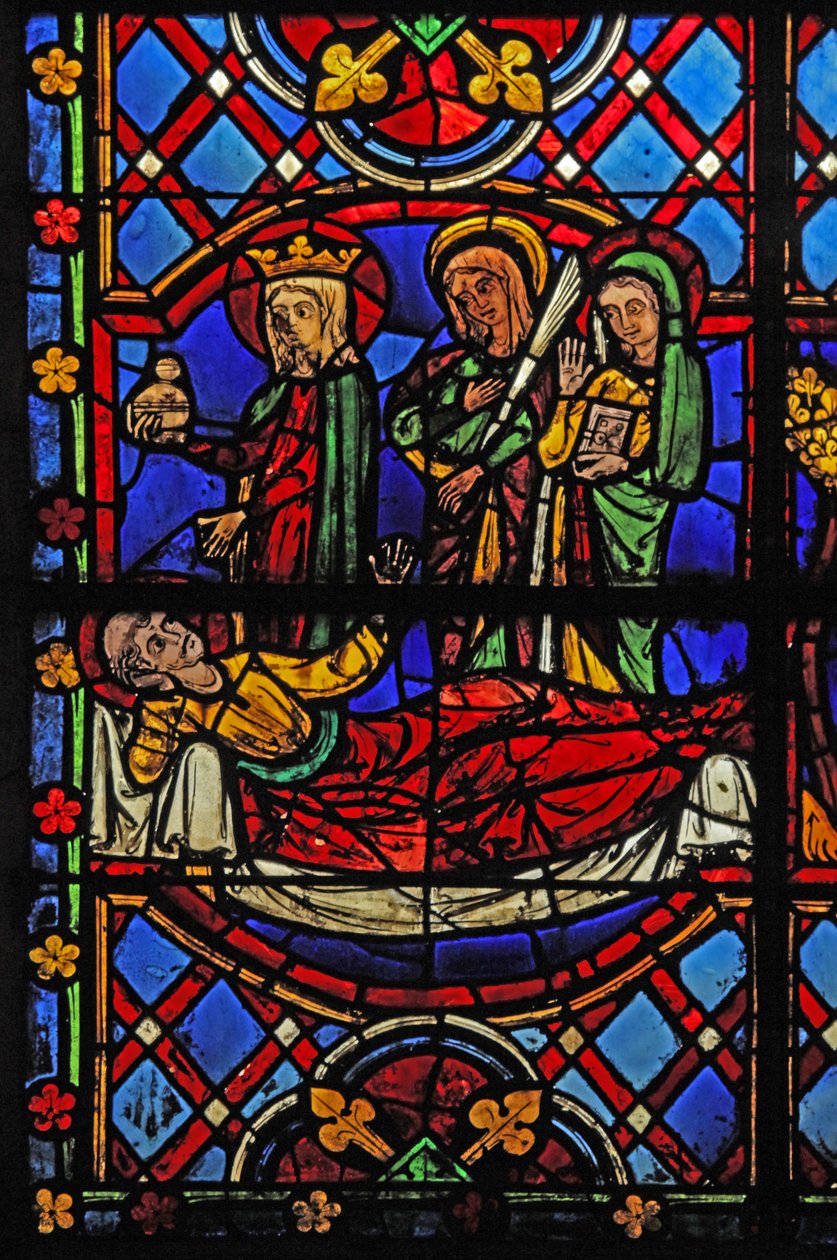 San Martino con la Vergine Maria, Sant