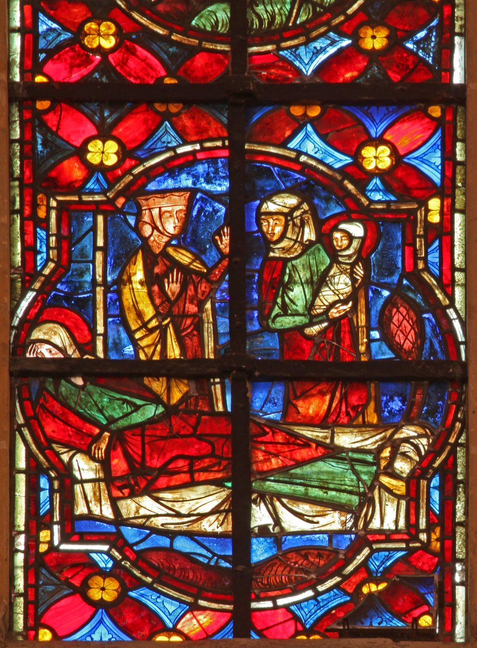 La nascita di San Giovanni Battista da French School