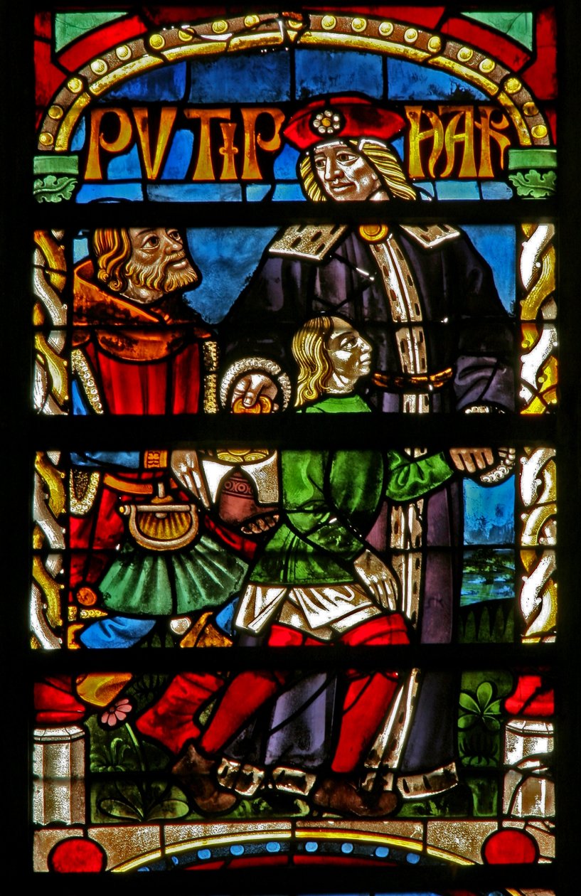 Giuseppe è venduto a Potifar da French School