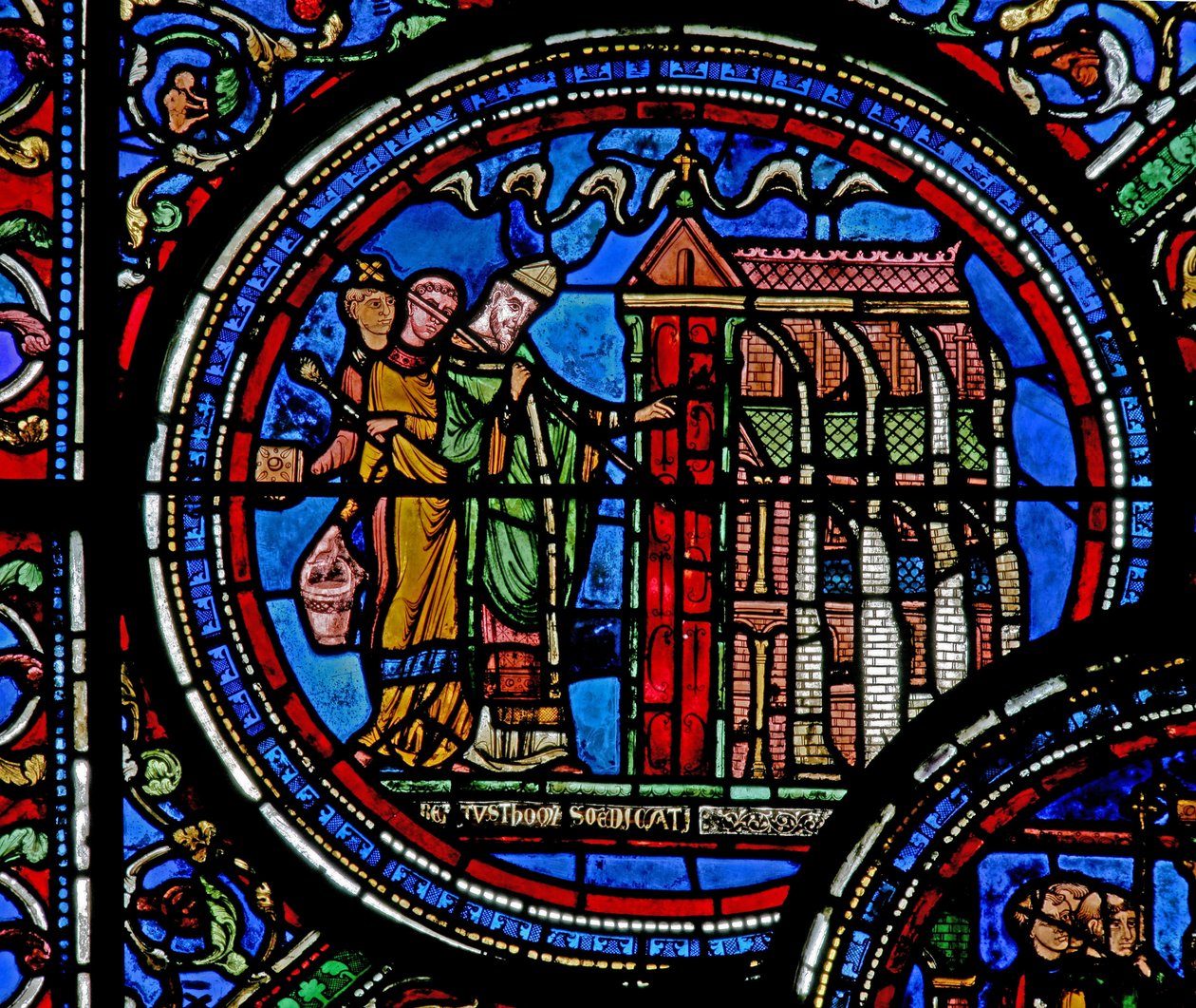 San Tommaso Becket consacra una chiesa da French School