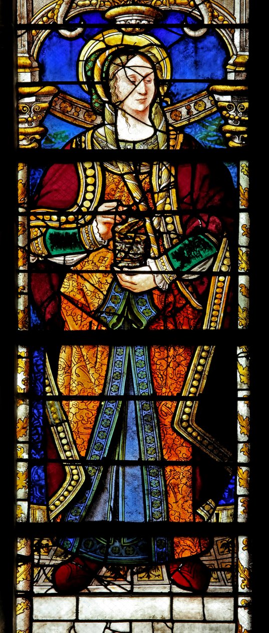 Finestra w2 che raffigura Santa Maria Maddalena da French School